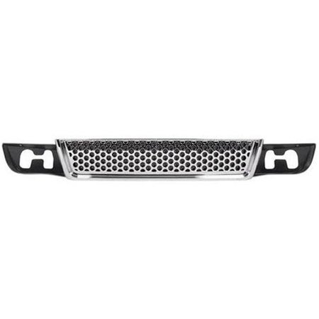 GEARED2GOLF Front Bumper Grille for 2007-2014 Yukon & Yukon XL Denali, Chrome GE1840005